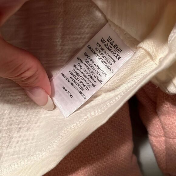 Max Studio Baby Pink Cream Top Faux Fur Trim Collar Coat Set 2-Piece Size 2T NWT - Picture 10 of 10